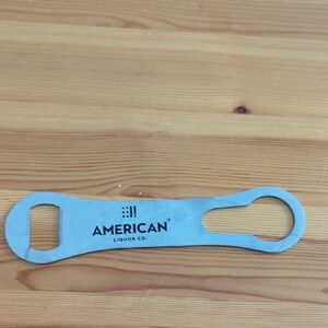 American Liquor Co. Silver Bottle Opener